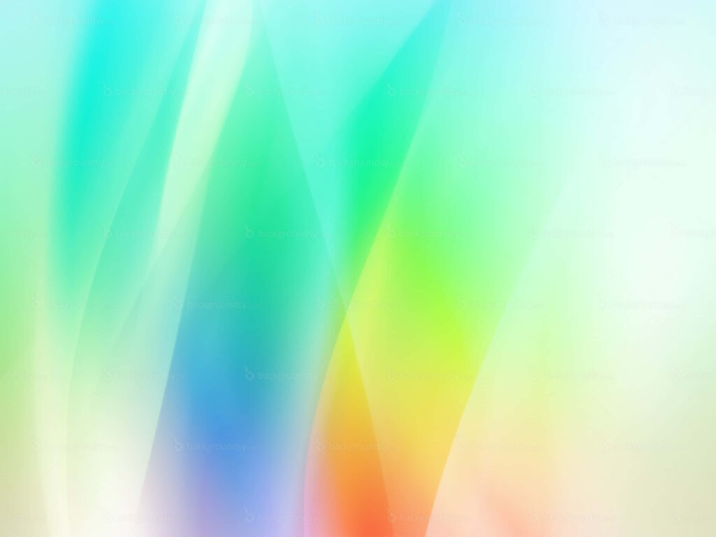 Vibrant Abstract Wallpaper with Smooth Wavy Lines & Color Spectrum
