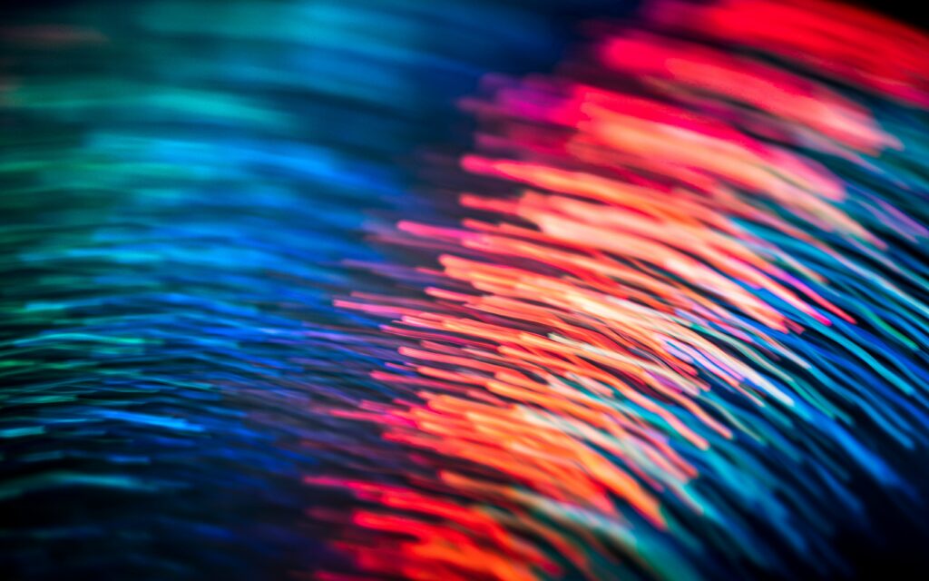Vibrant Long Exposure Wallpaper: Dynamic Colorful Background