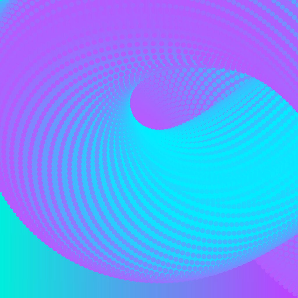 Vibrant Blue & Purple Abstract Dot Pattern Wallpaper Background
