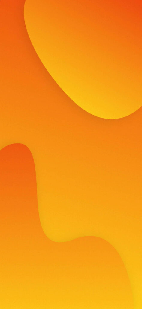 Vibrant Abstract Yellow & Orange Wallpaper for iPhone 12 Pro Max
