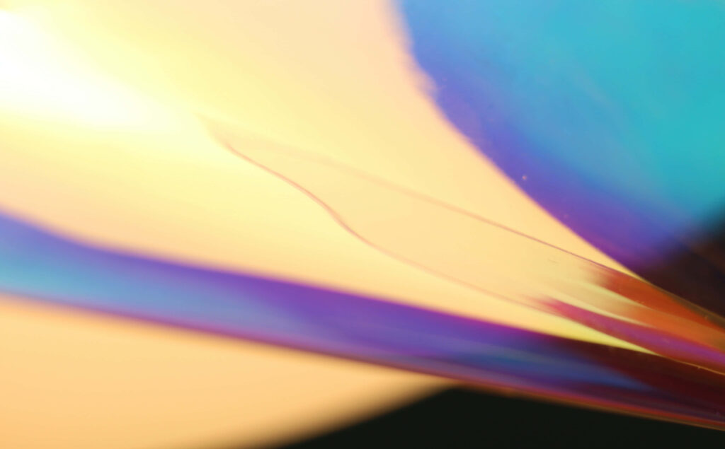 Vibrant Abstract Wallpaper: Warm Yellows & Cool Blues Background