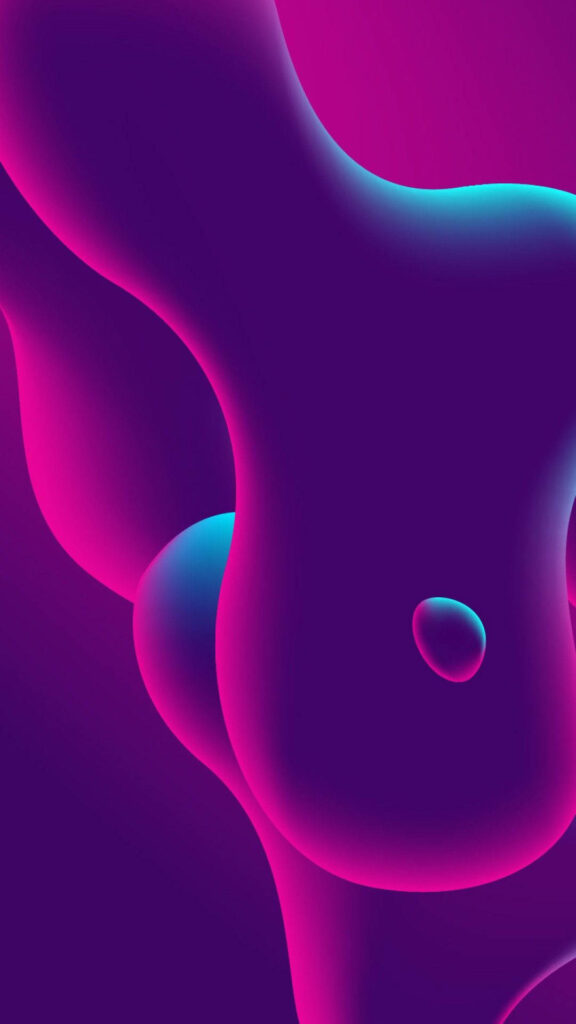 Vibrant Abstract Wallpaper for OnePlus 8 Pro - Purple, Pink & Blue