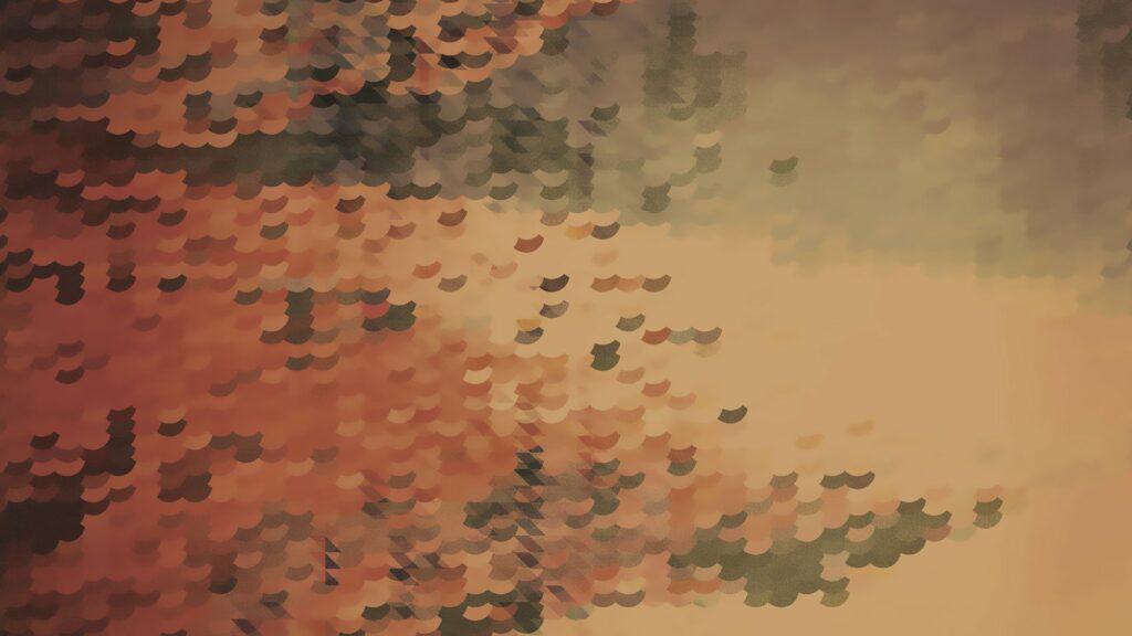 Vibrant Abstract Wallpaper: Warm Orange, Yellow, and Brown Design
