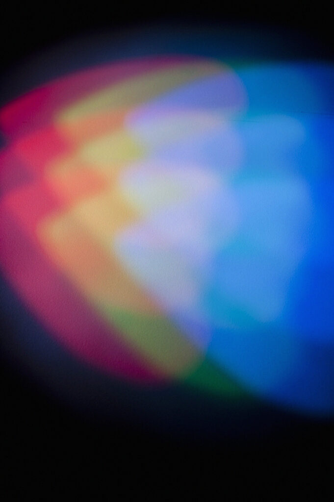 Vibrant Abstract Blur Wallpaper: Soothing Spectrum of Colors