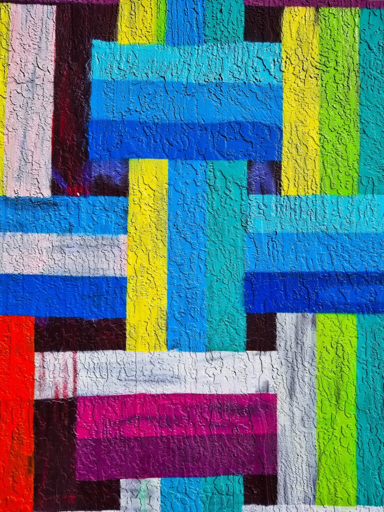 Vibrant Abstract Wallpaper: Colorful Lines & Stripes Background