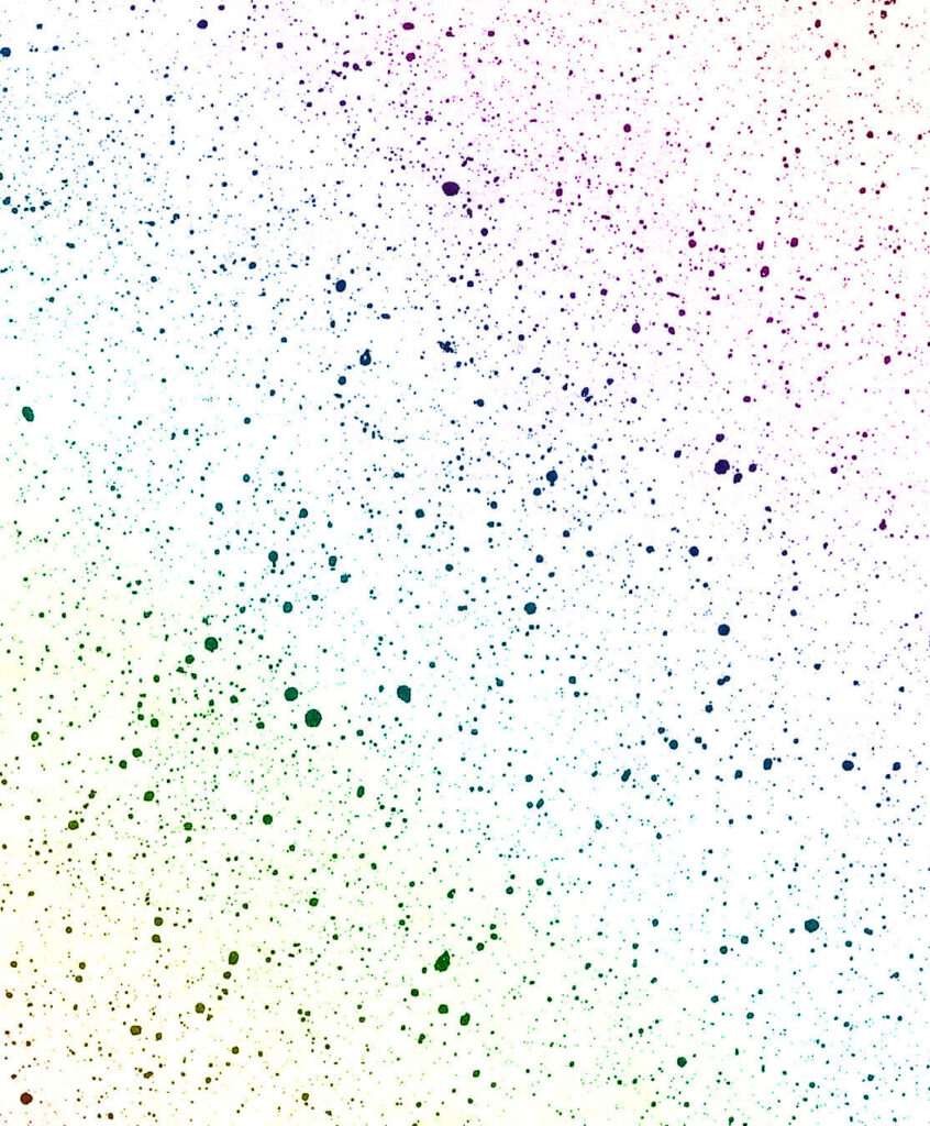 Vibrant Abstract Wallpaper with Colorful Splattered Paint Textures