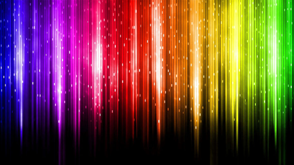 Vibrant Vertical Streaks Abstract Wallpaper - Colorful Background Art