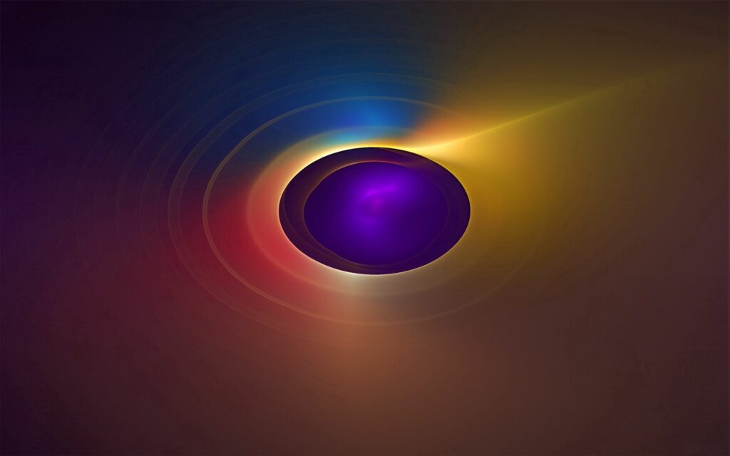 Vibrant Circular Gradient Wallpaper - 1920x1200 Abstract Background