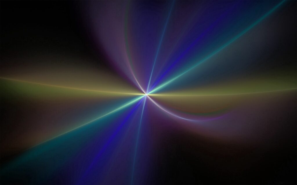 Vibrant Abstract Wallpaper: Intersecting Lines of Light Background
