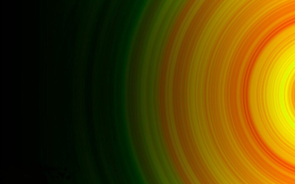 Vibrant Abstract Wallpaper: Multicolored Concentric Circles Design
