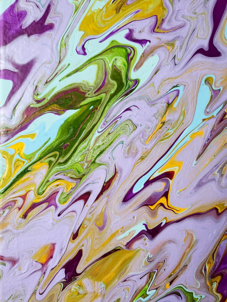 Vibrant Abstract Wallpaper: Colorful Swirls & Fluid Patterns Background