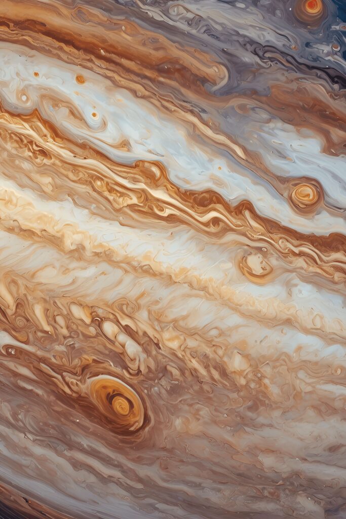 Intricate Abstract Earth Tones Wallpaper - Dynamic Background Design