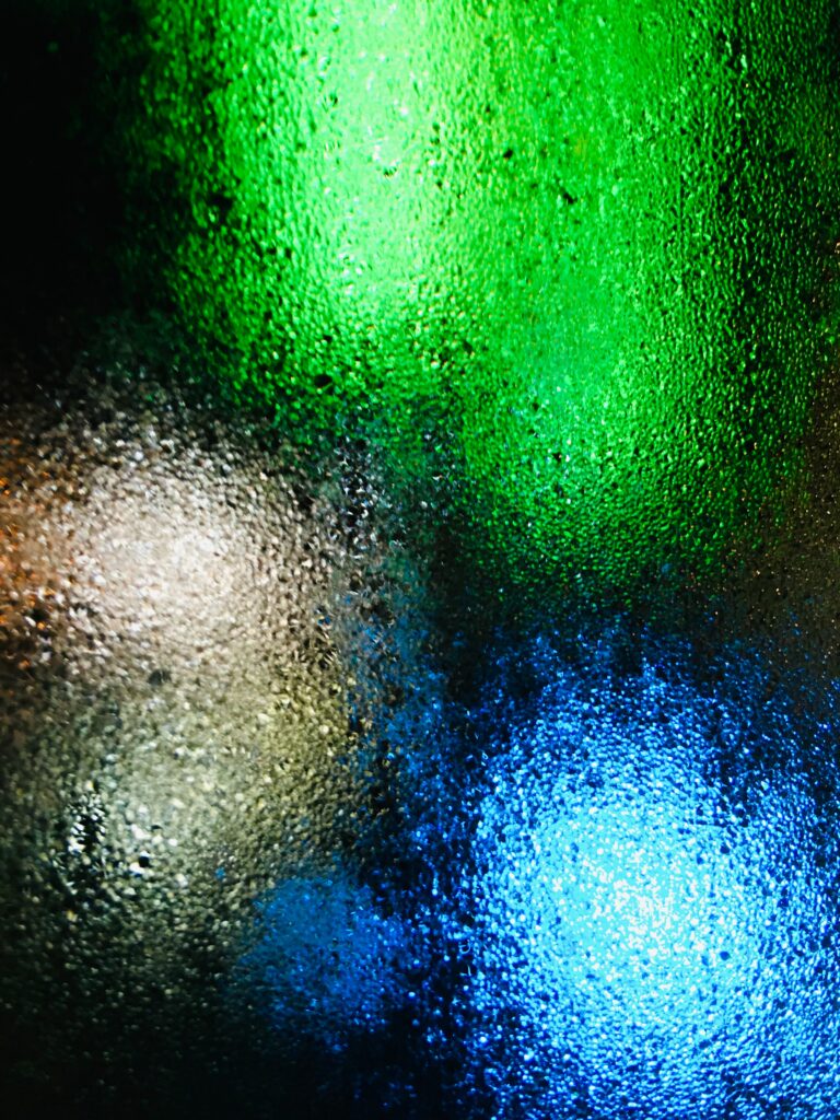 Vibrant Abstract Glass Surface Wallpaper - Textured Colorful Background