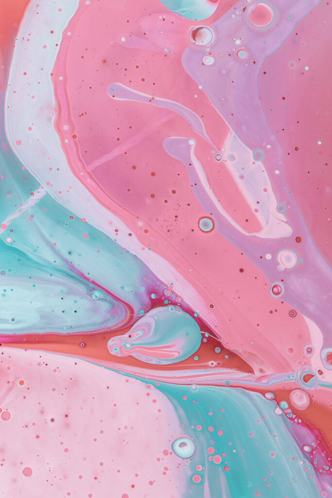 Vibrant 4000x6000 Abstract Acrylic Wallpaper - Fluid Color Patterns