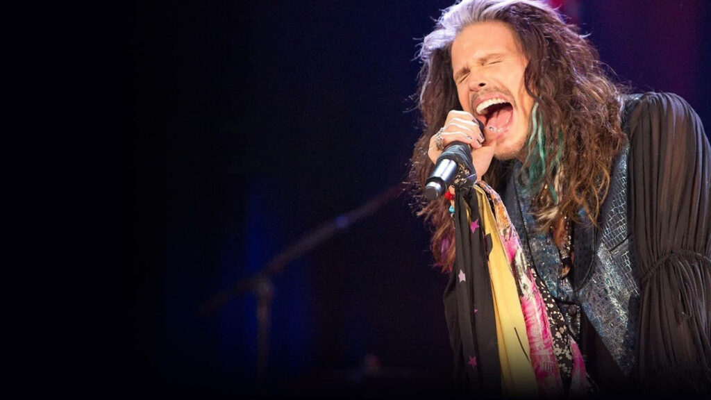 Vibrant Steven Tyler Wallpaper: Aerosmith's Iconic Rock Energy
