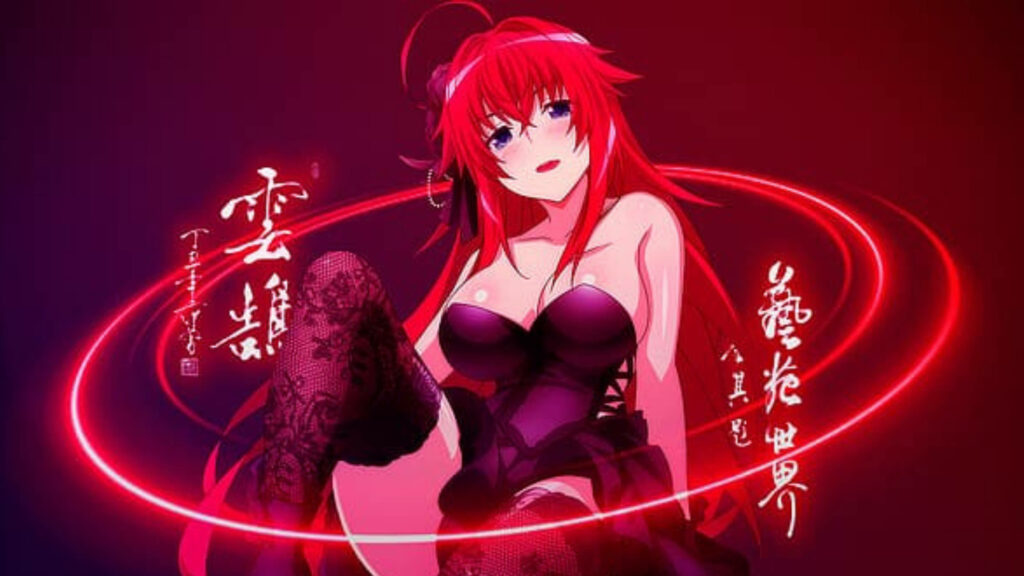 Enchanting Anime Wallpaper: Striking Red-Haired Character & Magic