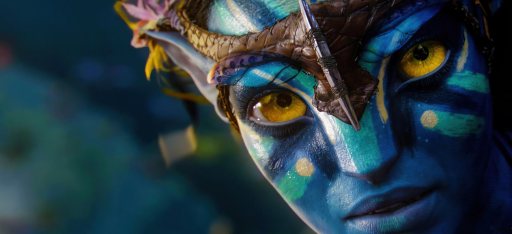Vibrant Avatar-Inspired Mystic Character Wallpaper Background
