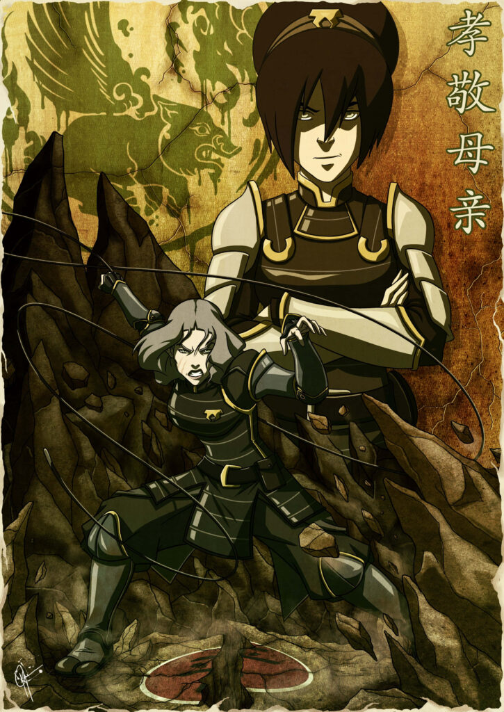 Dynamic Avatar: The Last Airbender Wallpaper - Fierce Action & Strength