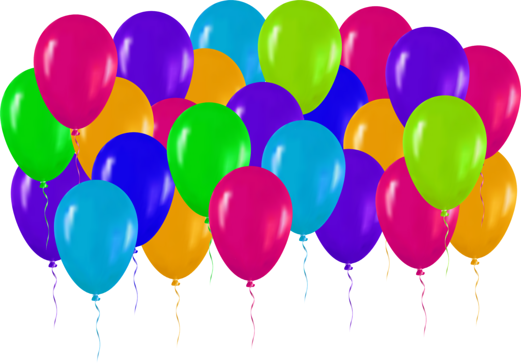 Vibrant Balloon Wallpaper for Birthday Celebrations & Festive Background