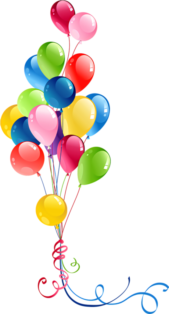 Vibrant Colorful Balloons Wallpaper for Festive Celebrations