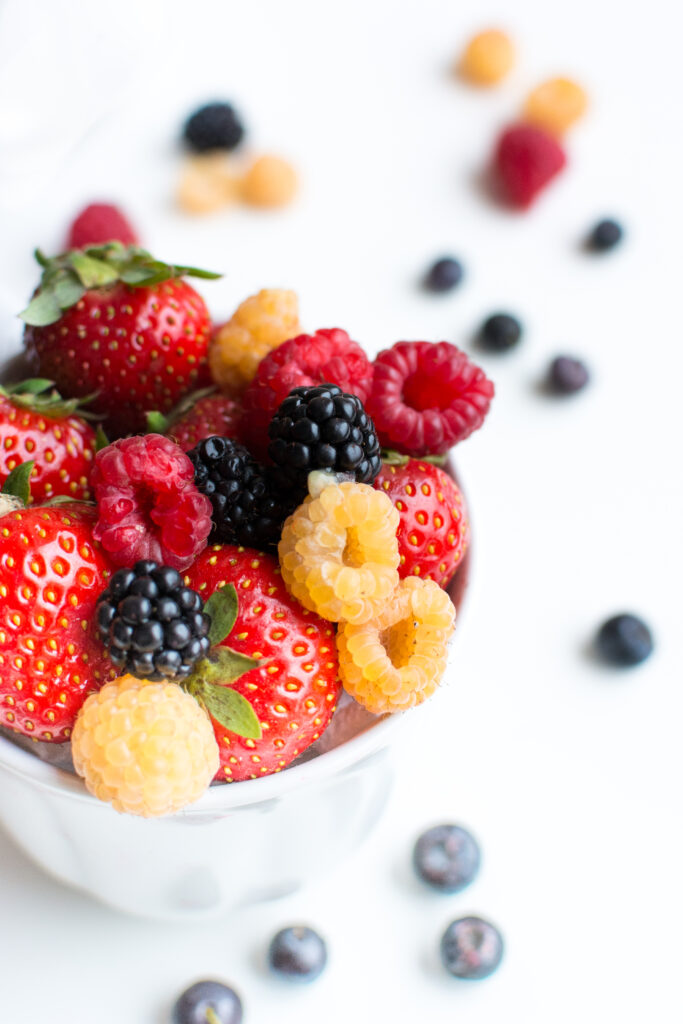 Vibrant Berry Wallpaper: Ripe Strawberries, Raspberries & More
