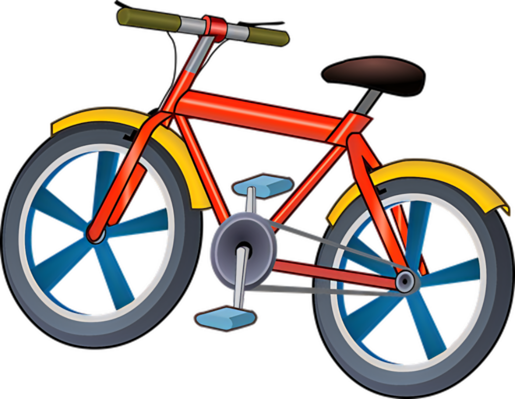 Vibrant Bicycle Wallpaper: Colorful Vector Design for Art Enthusiasts