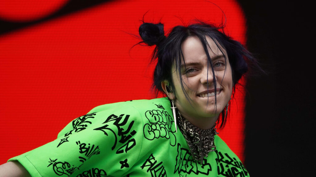 Vibrant Billie Eilish Wallpaper: Unique Style & Energy for Fans