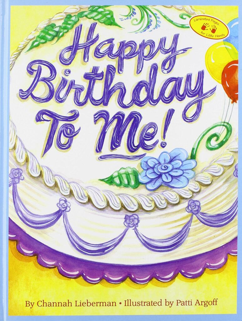 Colorful Birthday Cake Wallpaper with Balloons & Cheerful Design