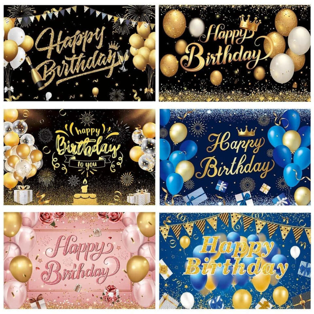 Festive Birthday Wallpaper: Colorful Backdrops for Celebrations