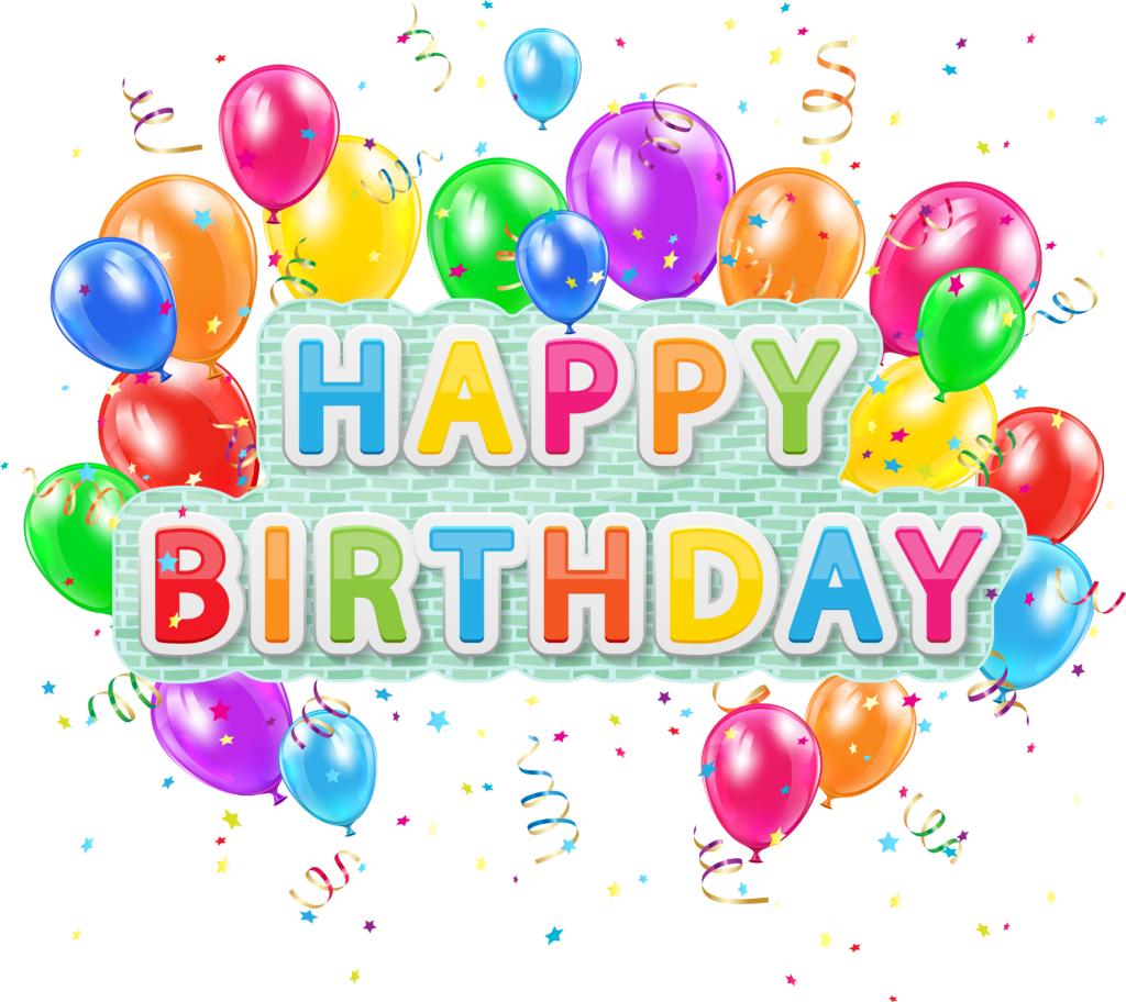 Colorful Balloon Wallpaper for Joyful Happy Birthday Celebrations
