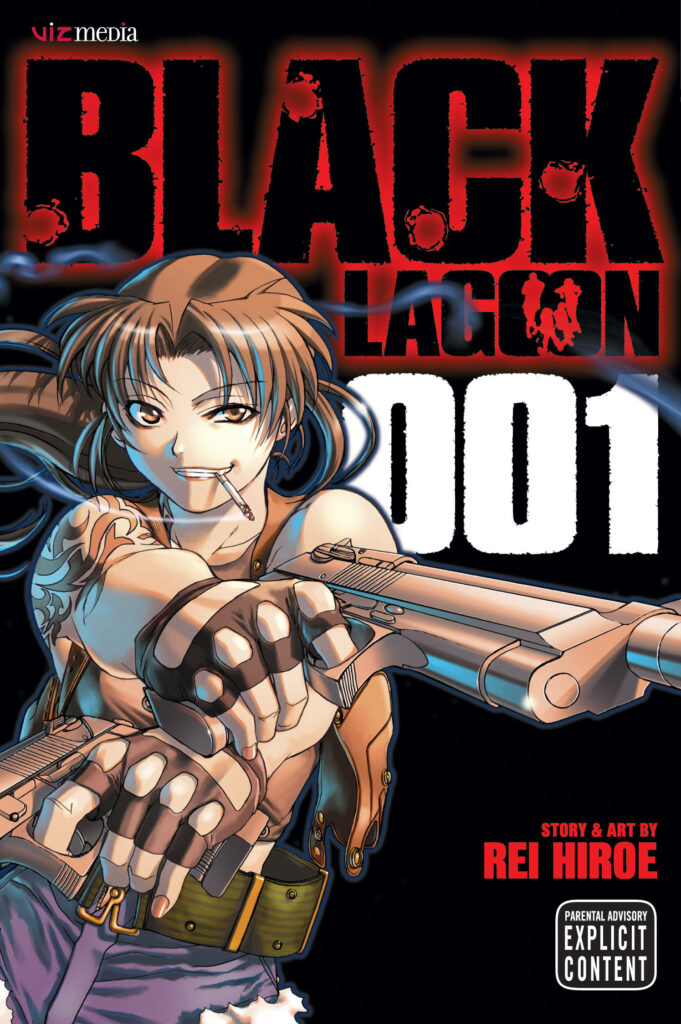 Action-Packed Black Lagoon Wallpaper: Intense Dual Gun Artwork