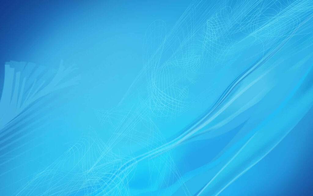 Vibrant Blue Abstract Wallpaper with Cosmic Wave Patterns