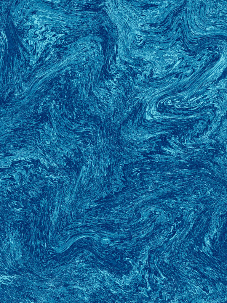Vibrant Blue Marbled Wallpaper: Dynamic Abstract Background Design