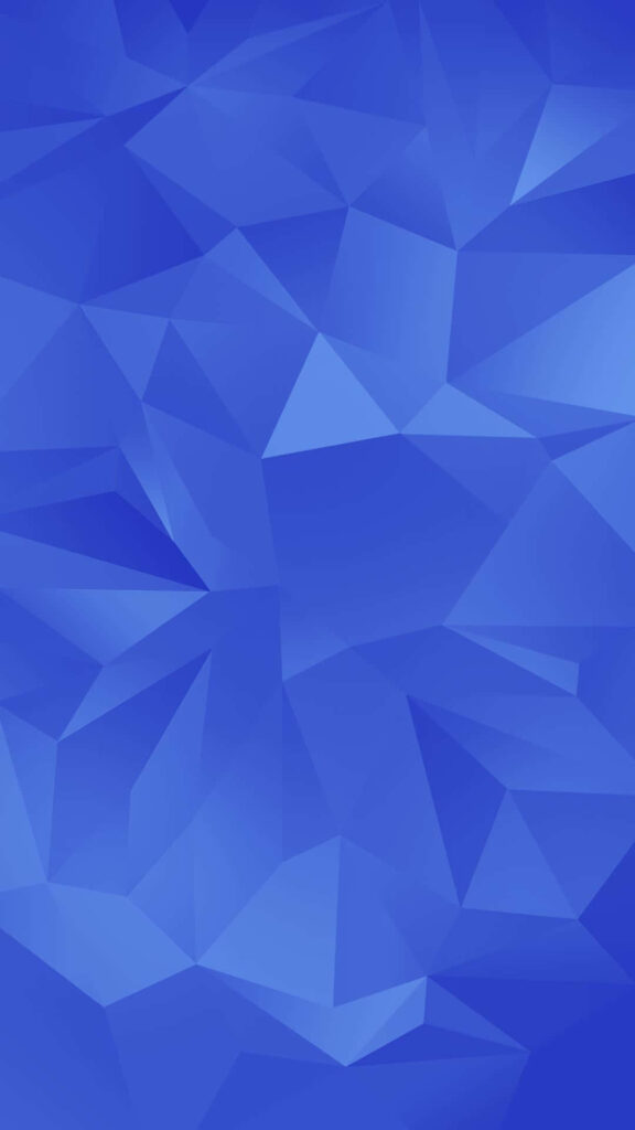 Vibrant Blue Crystal Wallpaper for Modern Android Devices