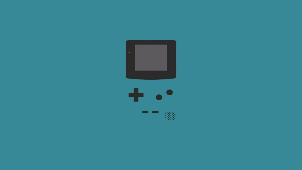 Tech Nostalgia: Vibrant Game Boy Color Fun in High-Definition Wallpaper