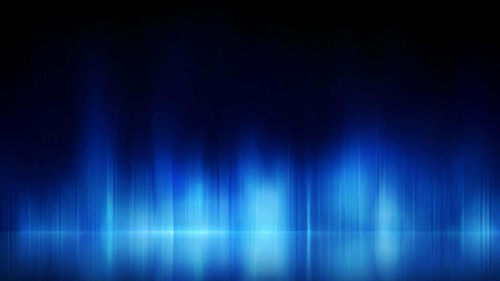 Vibrant Blue Light Streaks: Futuristic Abstract Background Wallpaper