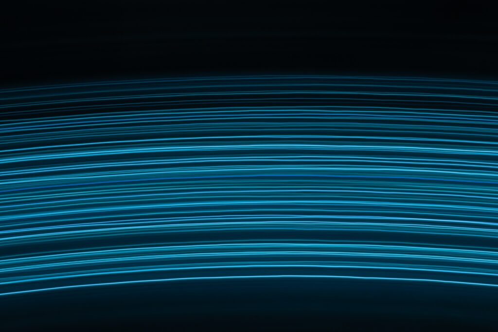 Vibrant Blue Curved Lines Background - 6000x4000 Freezelight Design Wallpaper