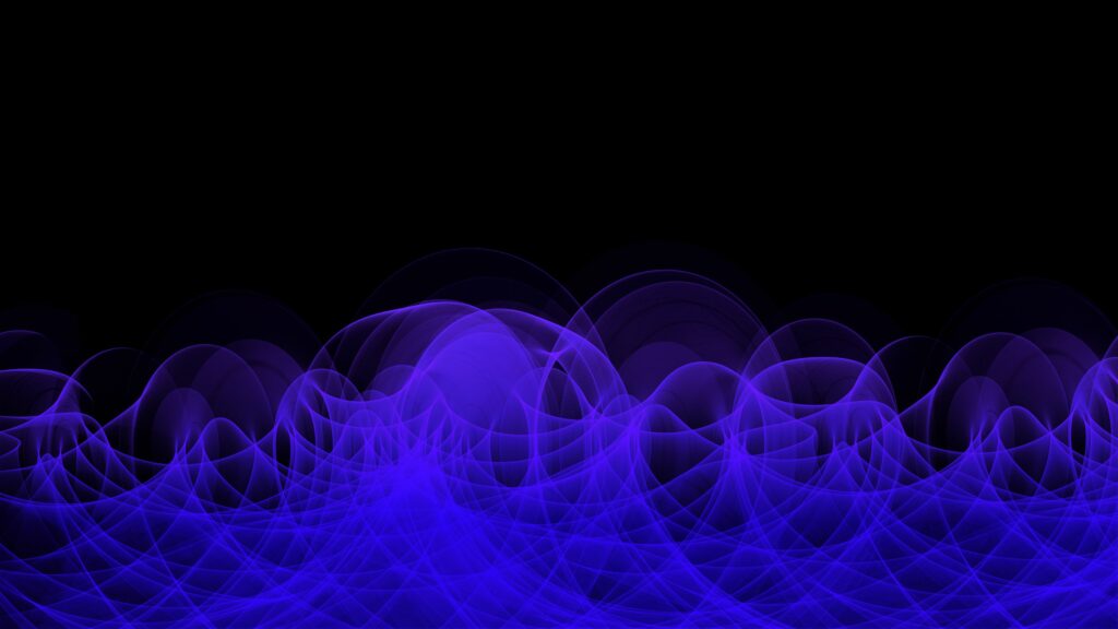 Mesmerizing Blue & Purple Abstract Wallpaper - 3840x2160 Background