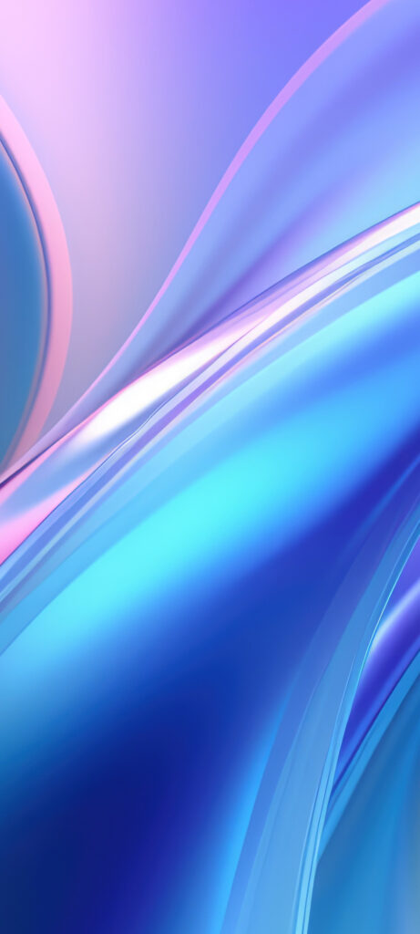 Vibrant Blue & Purple Gradient Wallpaper for Redmi Note 14 Pro