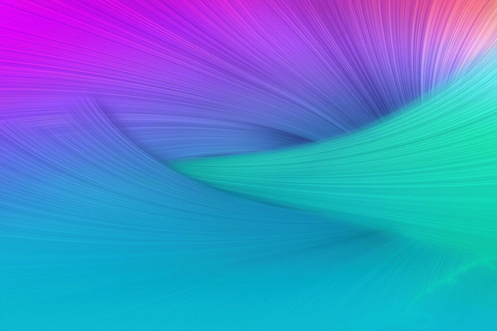 Vibrant Abstract Wave Wallpaper for Galaxy Note 4 - Blue, Purple, Teal
