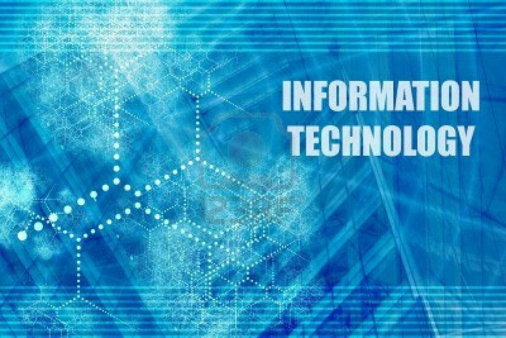 Vibrant Blue Tech Wallpaper: Digital Networks & IT Design Background