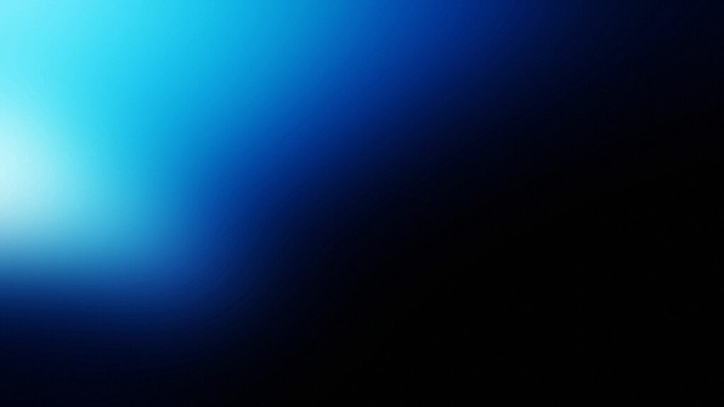 Vibrant Blue to Black Gradient Abstract Wallpaper - 2560x1440