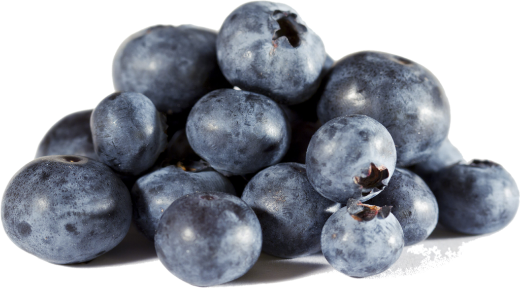 Fresh Blueberries Wallpaper: Vibrant Blue Color & Texture Background