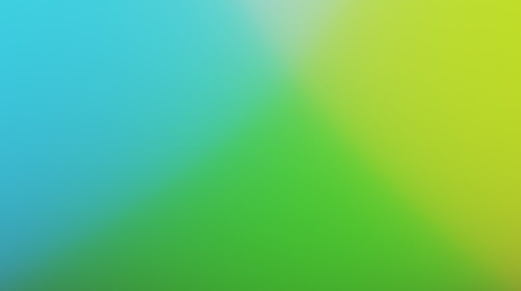 Vibrant 5K gradient wallpaper with smooth cyan green lime abstract blurred minimalist background