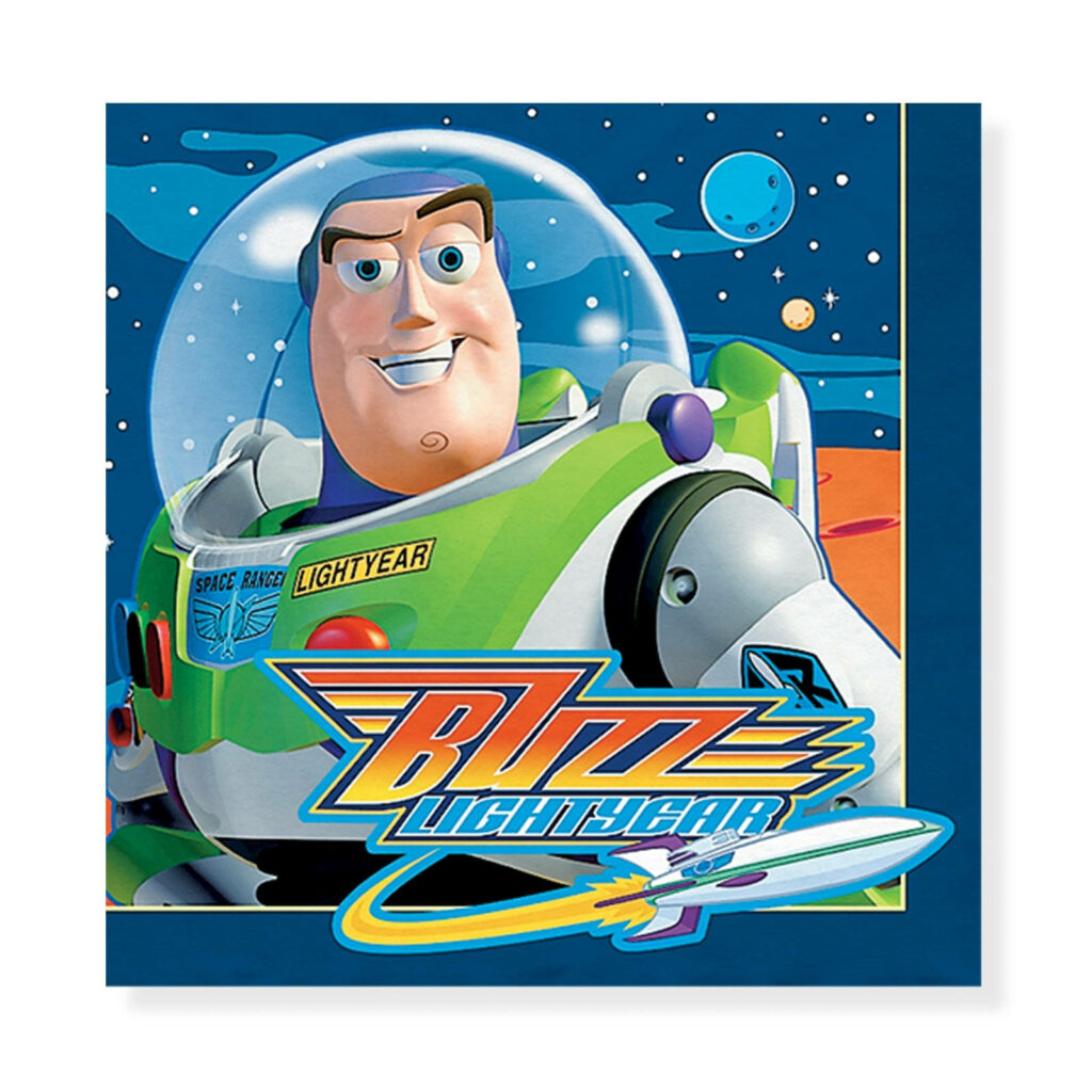 Vibrant Buzz Lightyear Wallpaper: Iconic Space Ranger in Action