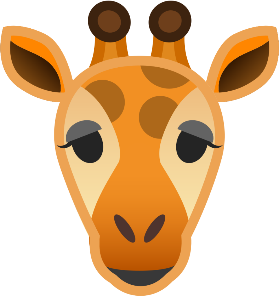 Whimsical Cartoon Giraffe Wallpaper: Cheerful & Colorful Decor
