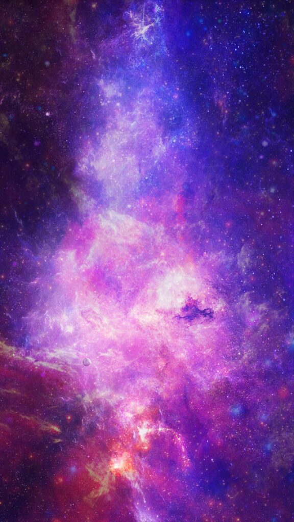 Vibrant Nebula Wallpaper: Stunning Celestial Scene & Starry Background