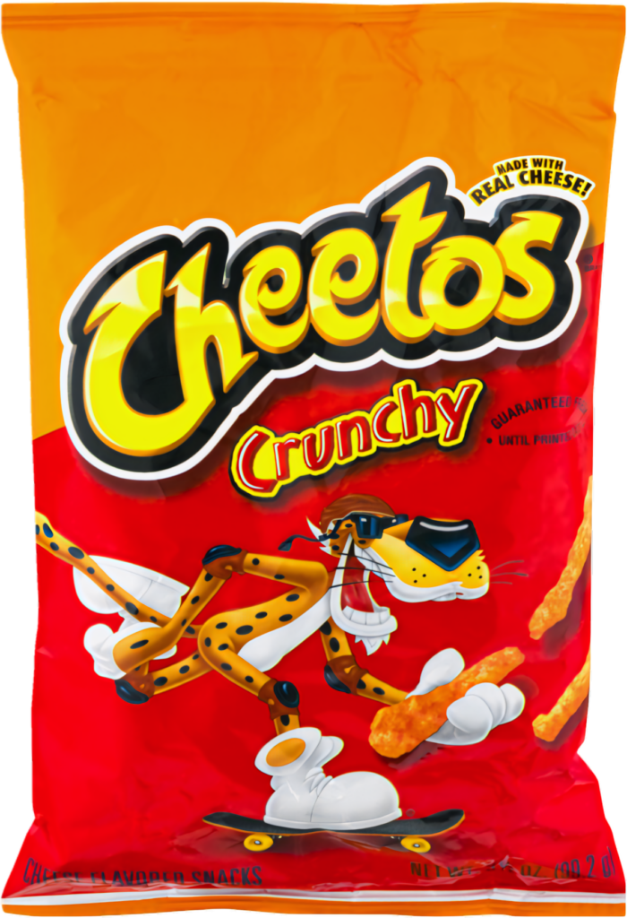 Chester Cheetah Snack Bag: Vibrant Cheetos Wallpaper Background