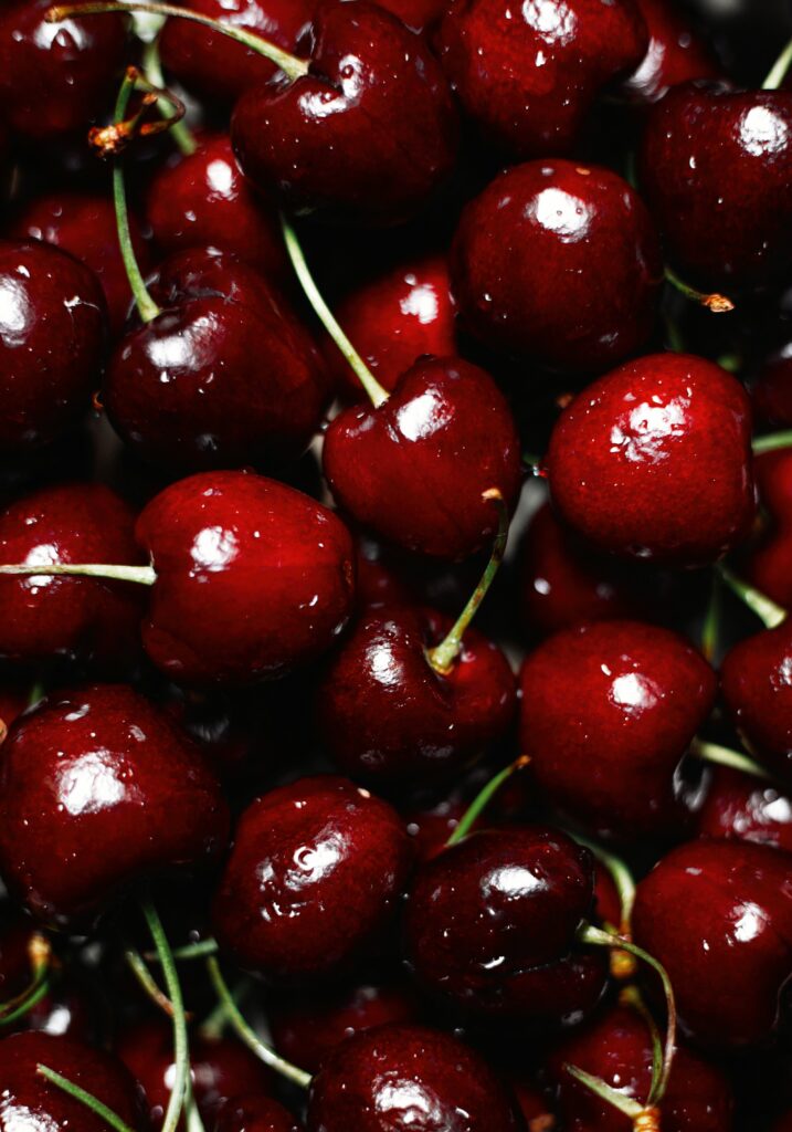Vibrant Cherry Wallpaper: Fresh, Juicy Red Background Image