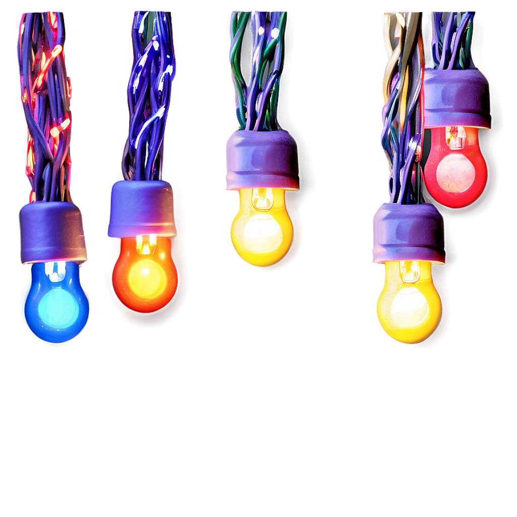 Festive Colorful Christmas Lights Wallpaper for a Warm Holiday Background